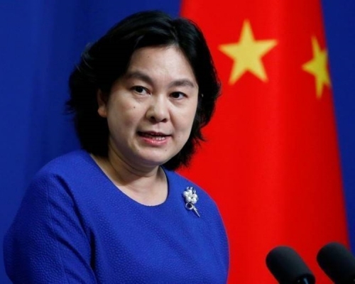 華春瑩就拜登的台灣相關問題言論作出回應。REUTERS資料相