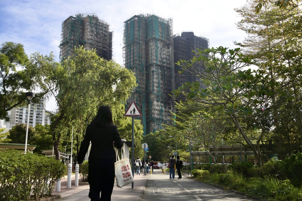 大埔浸信會公立學校因校舍火災，學生暫時分散於區內兩間小學上課。資料圖片