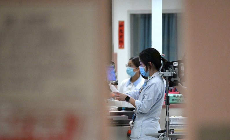 仍有67名確診病人留醫。 資料圖片