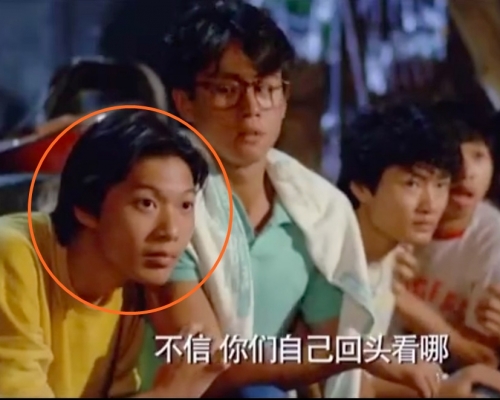 鄧炳強曾在電影開心鬼中亮相。網上影片截圖