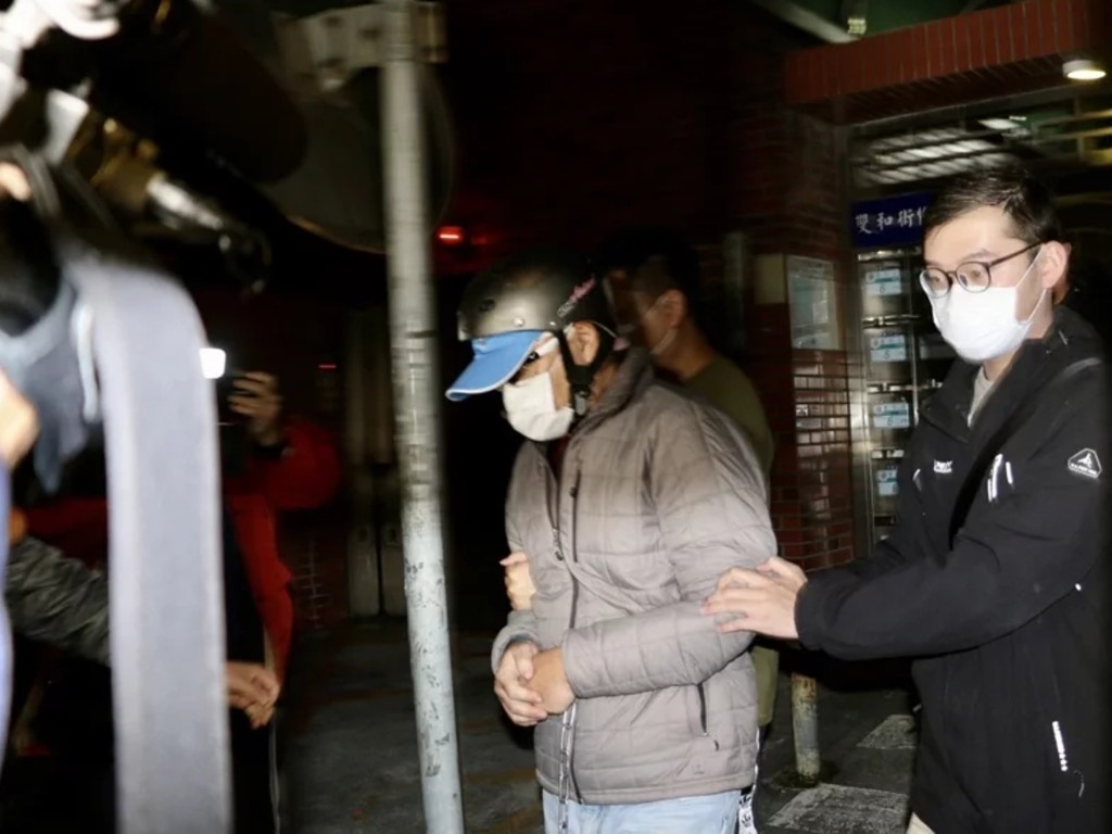 符男昨晚於住所被捕。互聯網圖片