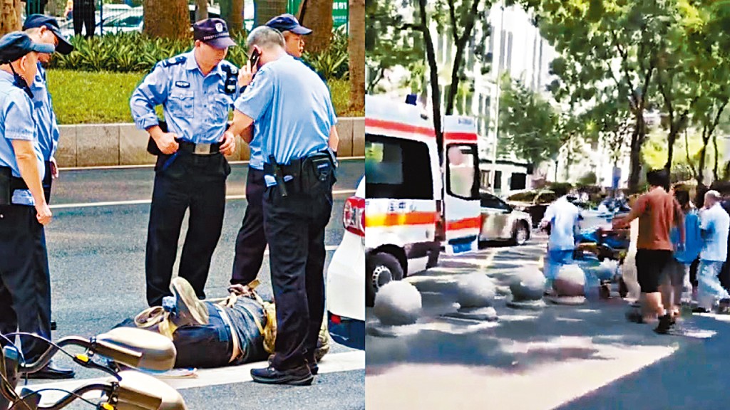 廣州男子傷人遭警方抓獲。