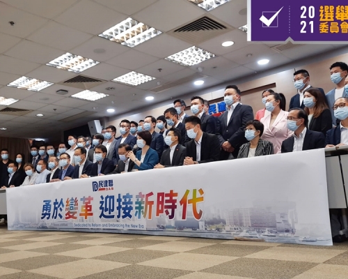 民建聯主席李慧琼表示，黨內有150多名成員於選委會選舉當選，比例與上屆相若。