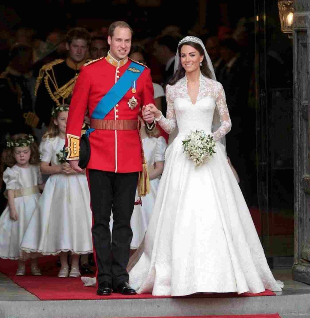 英国威廉王子与凯特2011年举行大婚。Westminster Abbey