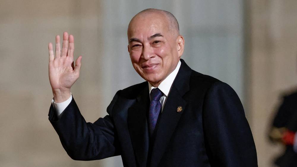 柬埔寨國王確診前列腺癌。 路透社