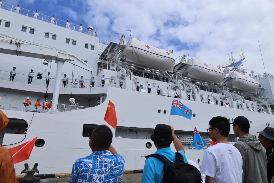 提供医疗服务的「丝路方舟」。