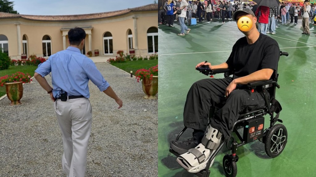 33歲TVB大隻小生術後要坐輪椅出入？親解身體狀況  女星竟羨慕網民驚訝大吉利是