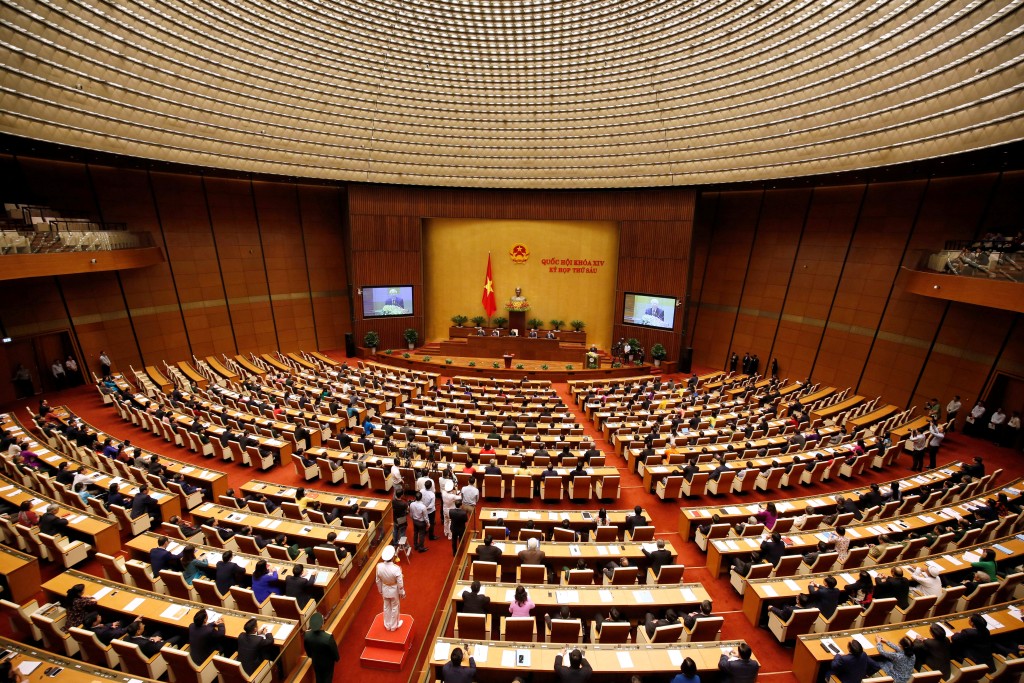 经越南国会投票表决，武文赏正式当选越南国家主席。AP