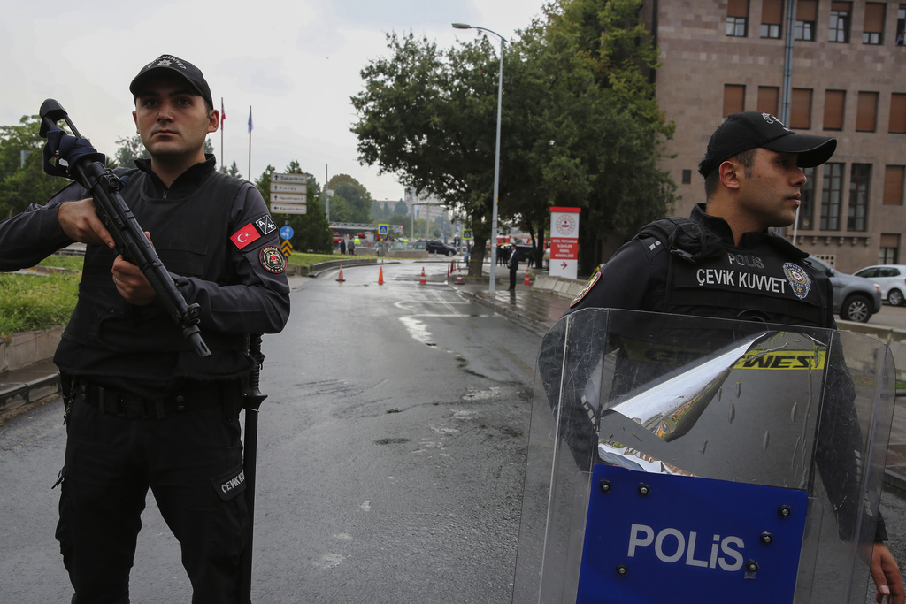 土耳其安卡拉發生自殺式炸彈襲擊。美聯社