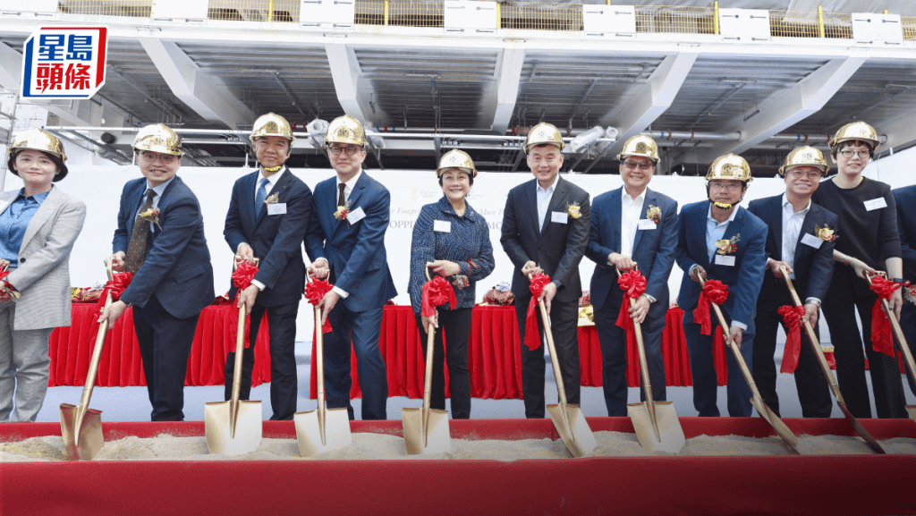 利園八期完成封頂 明年第三季竣工 擴大利園區出租面積約30%