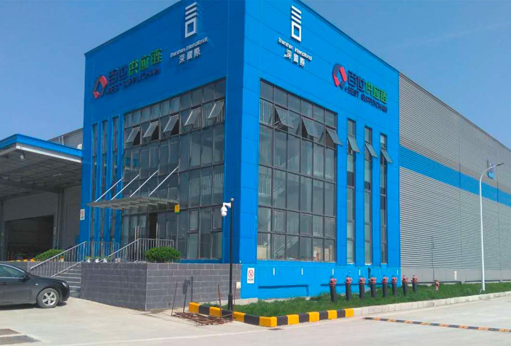 深圳國際本身營運不同地區的物流園。