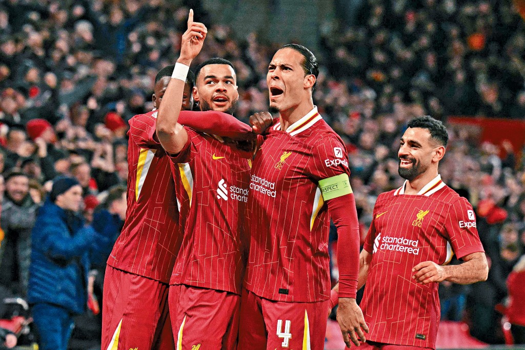 利物浦是今屆歐聯唯一全勝球隊。