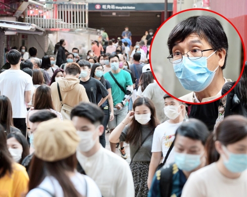 袁國勇呼籲,市民應養成記錄行蹤詳情的習慣。資料圖片