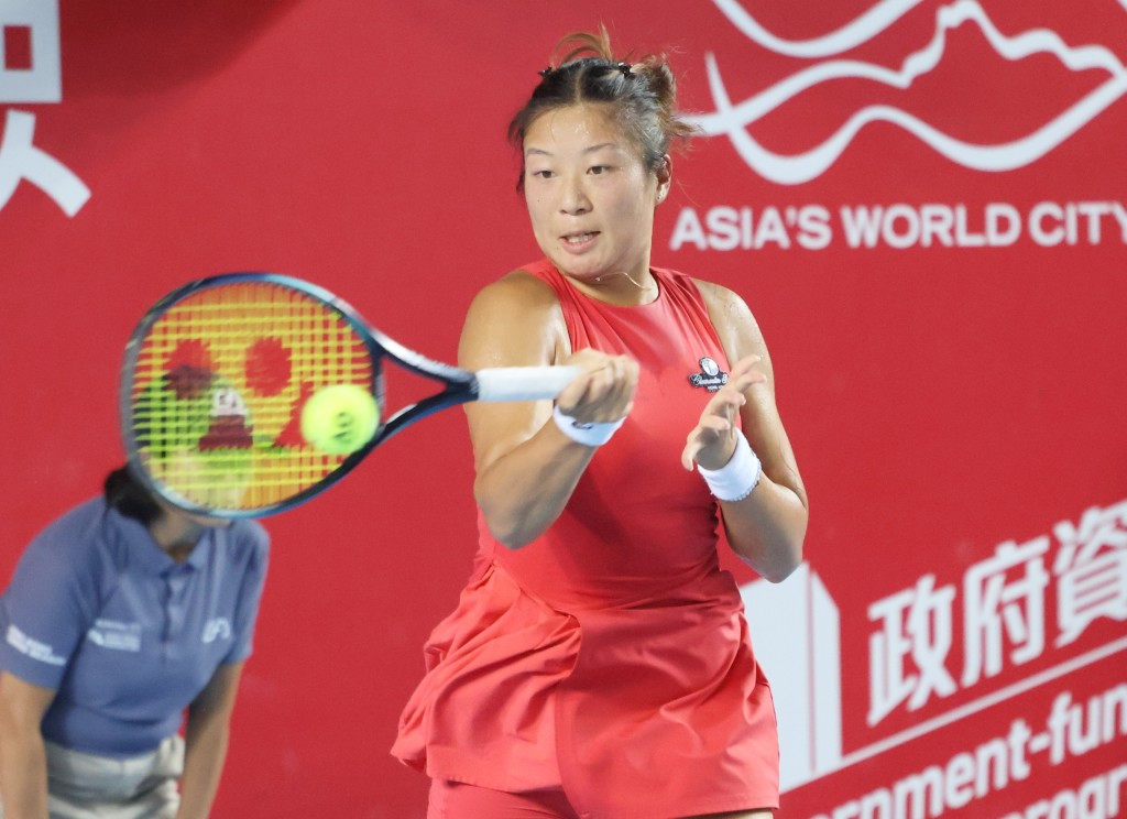 張瑋桓表示未來會多打雙打。徐嘉華攝坂詰 張瑋桓表示未來會多打雙打。徐嘉華攝坂詰