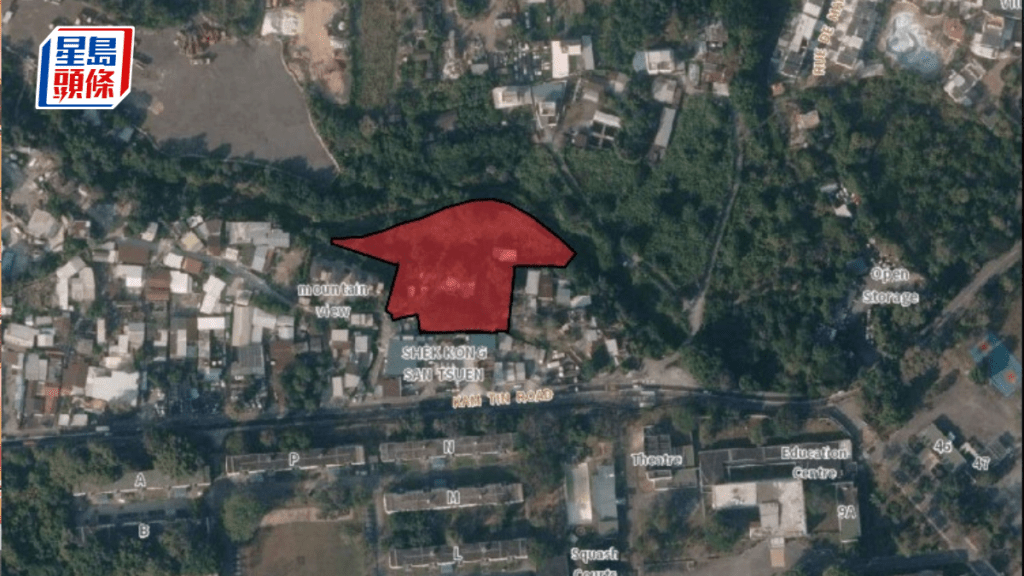 元朗石崗地申請放寬建築密度 興建22幢洋房