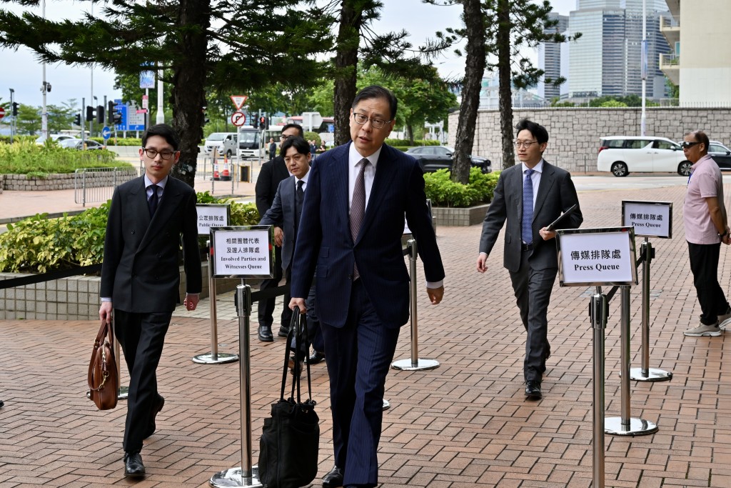 代表獨立委員會的資深大律師杜淦堃。劉駿軒攝