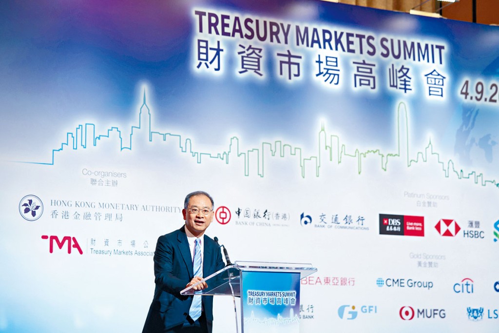 金管局總裁余偉文表示，正與內地監管機構探討擴大理財通產品範圍。