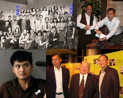 周润发同林岭东同期训练班，杜琪峰与林岭东都是王天林爱徒，3人是多年好友和战友。（资料图片）