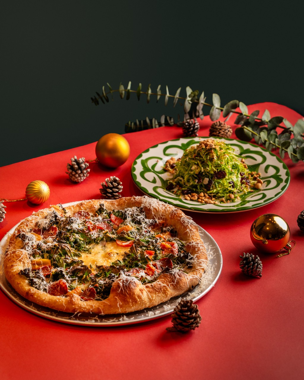 Emmer Pizzeria推出數款期間限定聖誕美食。