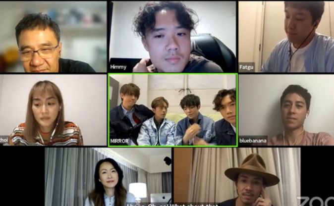 昨日（24日）首播，導演袁劍偉與一眾演員在劇集開播前於社交網開直播。