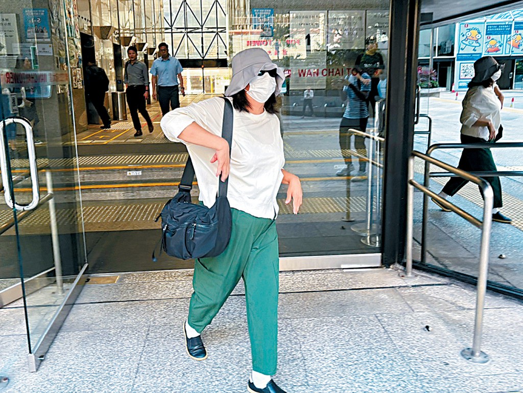 控方指鄺港智無循合法途徑出入境紀錄,李瑞香回應指「而家我咪知道奇怪囉」。
