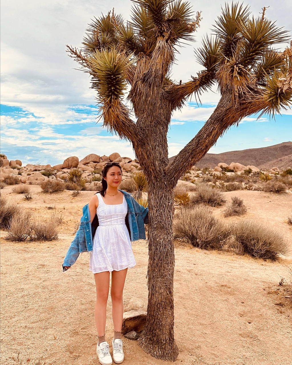 许倚榕自15岁开始，就想夏天去沙漠游览。