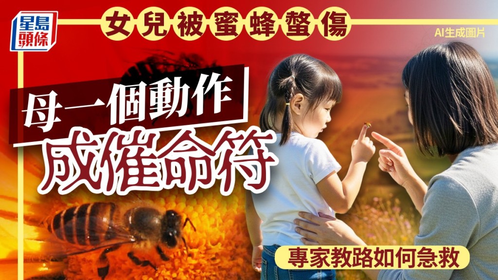蜜蜂殺人︱女童錯過救治最佳時機身亡 母親駕車30分去大醫院成催命符