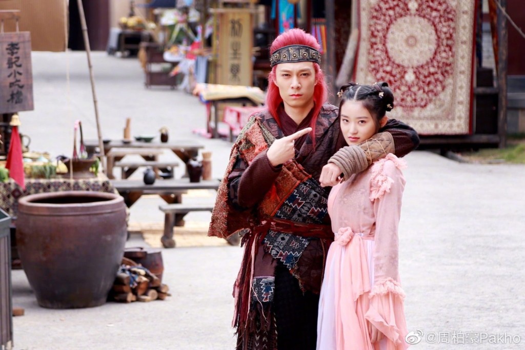 柏豪與有「小林青霞」之稱的內地女演員柴蔚合作。