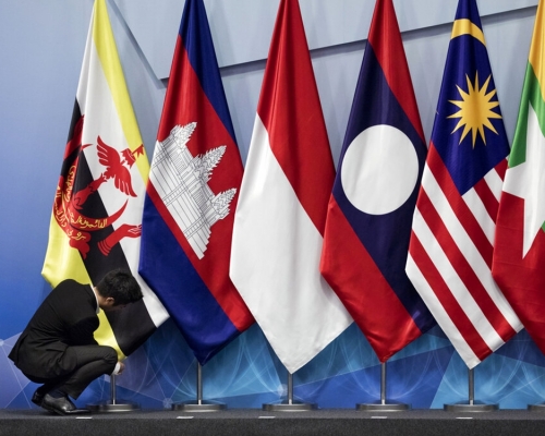 各方認為，儘管受到疫情影響，中國和東盟國家繼續致力於全面有效落實《南海各方行為宣言》。AP資料圖片