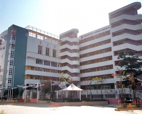 其中一名初步確診的12歲患者在九龍塘官立小學上課。資料圖片