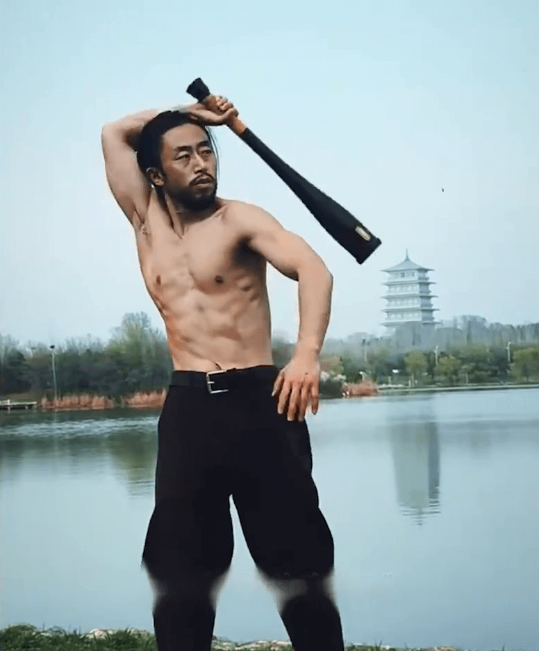 郝望的健身日常。