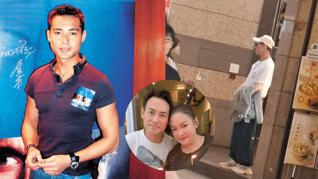 海俊傑喪妻後神隱多時呆站街頭被捕獲 身形再暴瘦惹網民心痛  老婆莫家慈去年急性肝衰竭離世