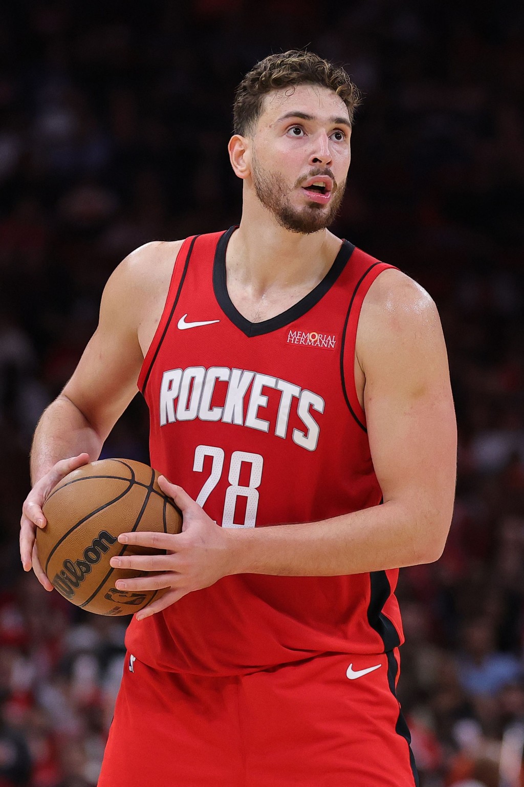 申京今季關鍵時刻出手選擇備受質疑。AFP