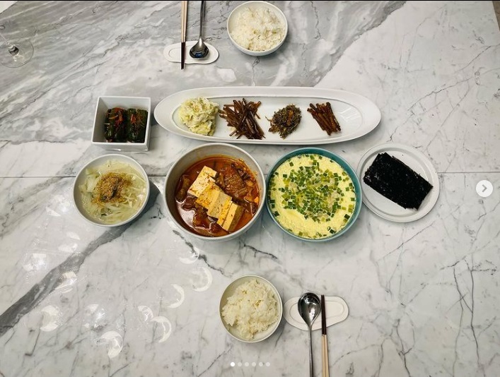孫藝珍不時分享親自下廚的美食。