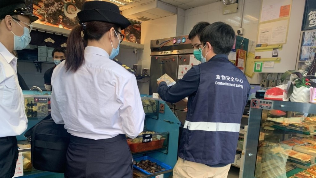 自日本排出核污水後,政府加強抽查檢測來自日本的食品。資料圖片