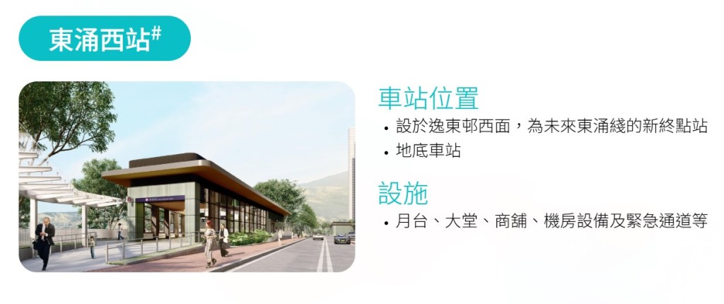 港鐵東涌綫延綫網頁截圖