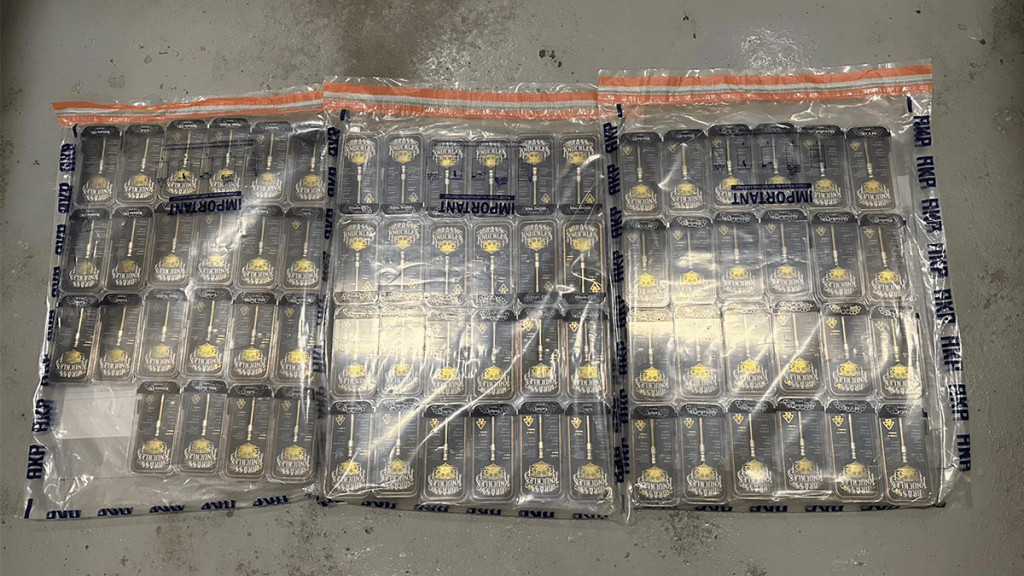 行動中檢獲的毒品總市值約200萬元。警方提供