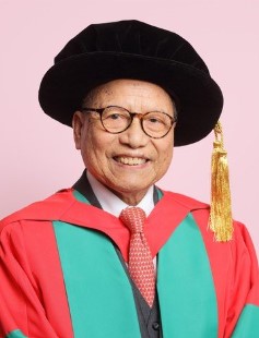 冼為堅博士曾獲香港大學頒授榮譽大學院士銜。香港大學網頁