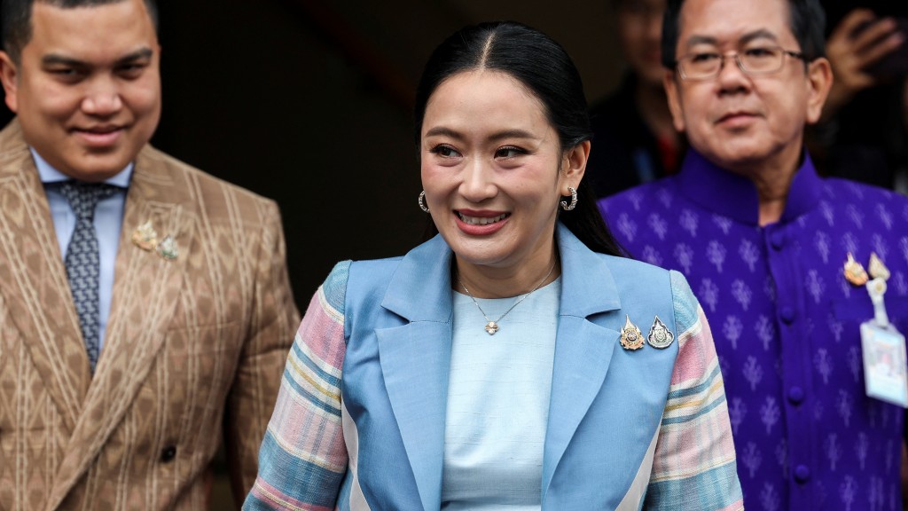 佩通坦涉嫌違憲案，泰國憲法法院8月29日裁決。路透社