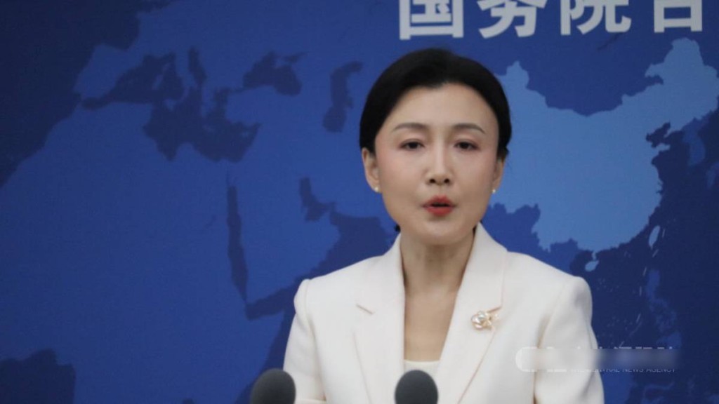 國台辦發言人張晗指，舉辦國共兩黨智庫論壇符合台灣主流民意。中央社