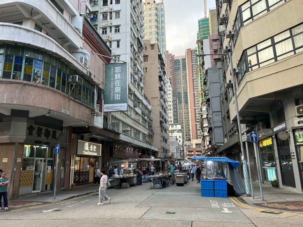 廟街發生盜竊案。曾志恒攝