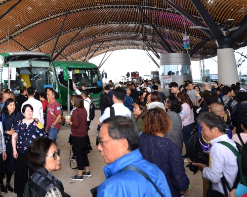 港珠澳大橋會有新措施疏導旅客。資料圖片