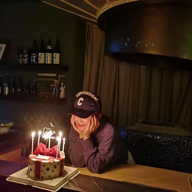 阿Sa之前已跟朋友慶祝。