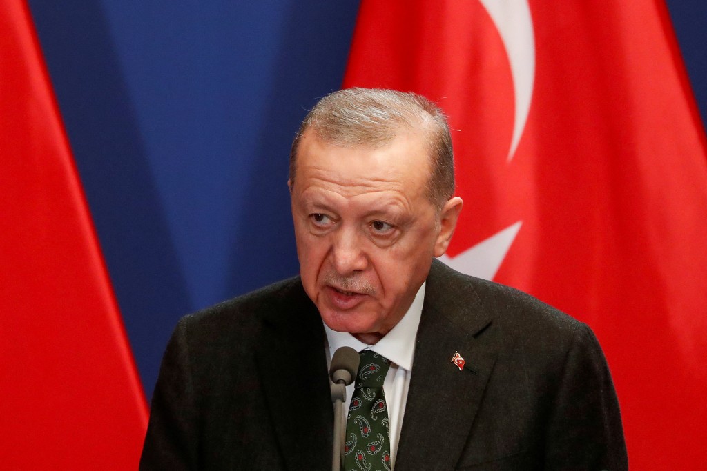 土耳其總統埃爾多安多次將以色列形容為「恐怖國家」。路透社
