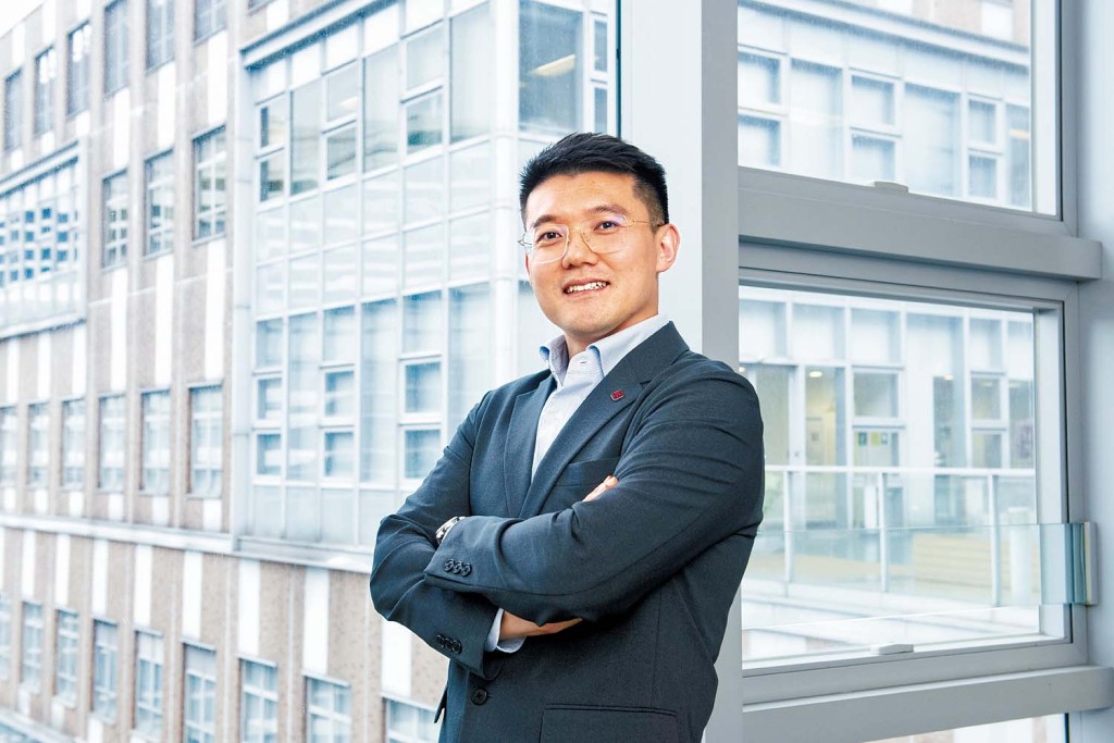 張詩鵬助理教授感謝研資局傑出青年學者計劃支援綠色建築領域發展。