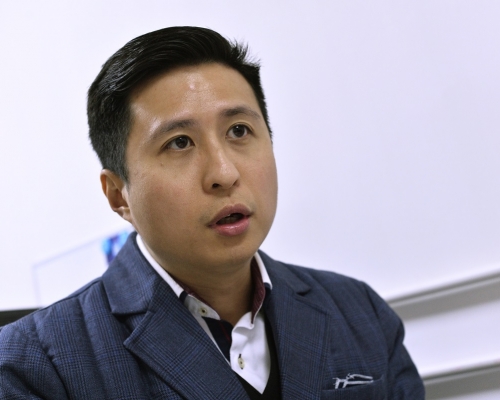 元朗區議會主席沈豪傑。資料圖片
