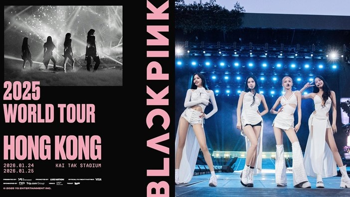 國人氣女團BLACKPINK將於明年1月來香港，於啟德體育園舉辦演唱會。