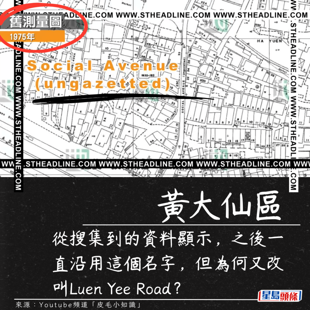 从搜集到的资料显示，之后一直沿用这个名字，但为何又改叫Luen Yee Road。
