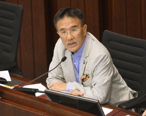 田北辰相信沙中綫將延遲通車。資料圖片