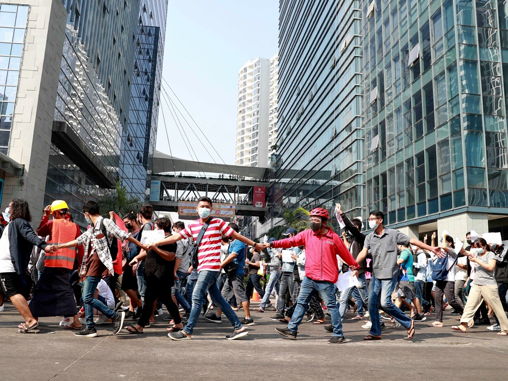 至今并未发生重大冲突。AP相片